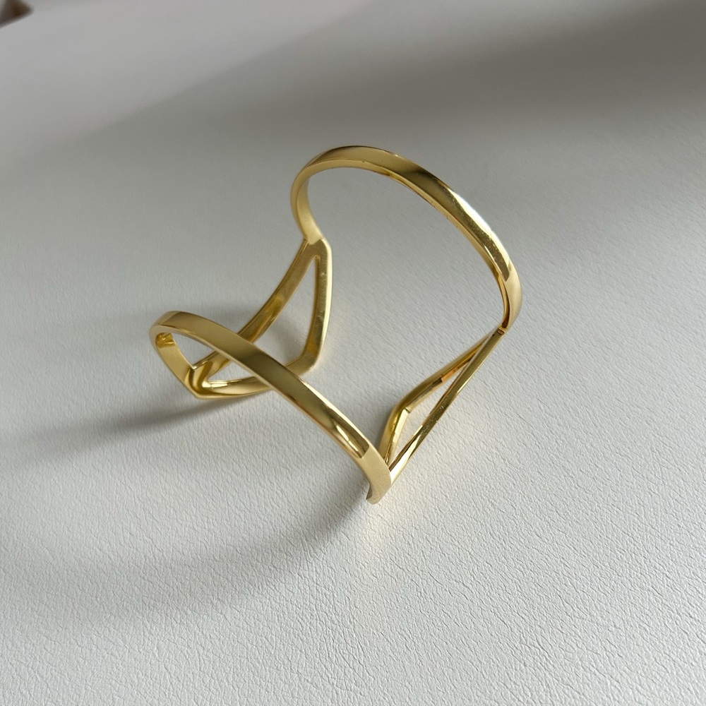 Jules Smith Jane Cuff Bracelet In Gold